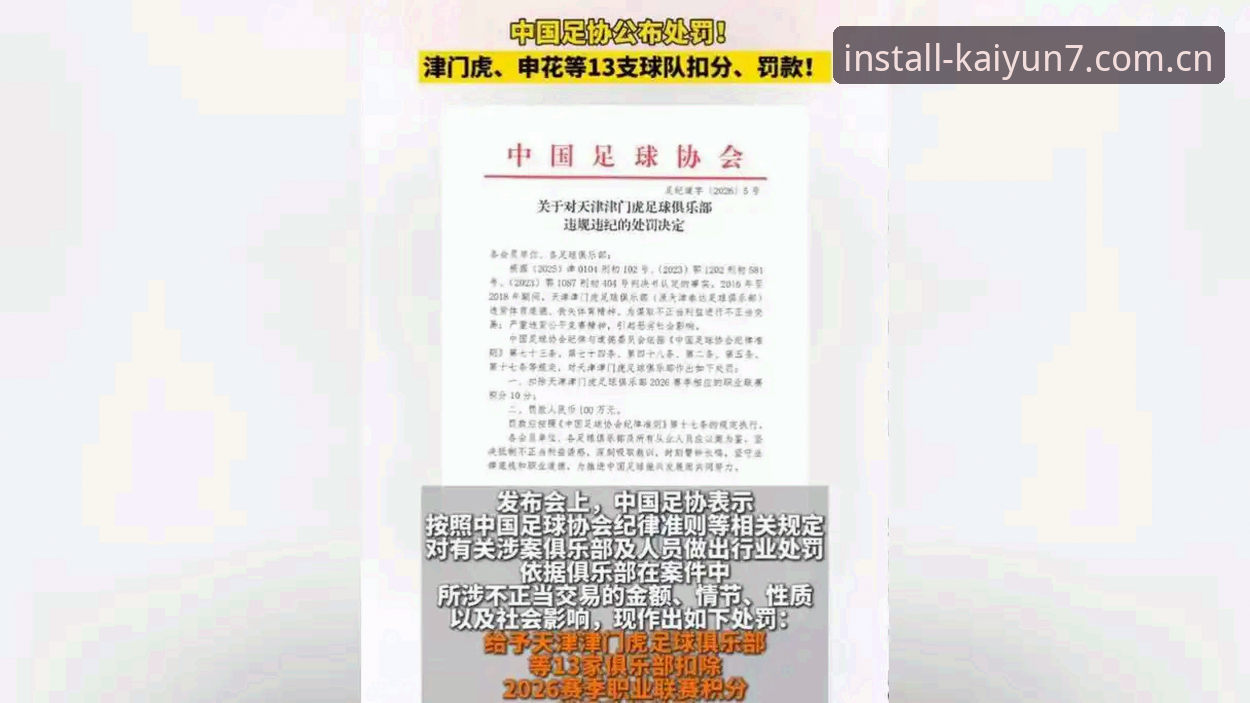 云开体育资讯必备 中国足协第三批禁足名单最新动态:65人受罚,行业反腐进入深水区